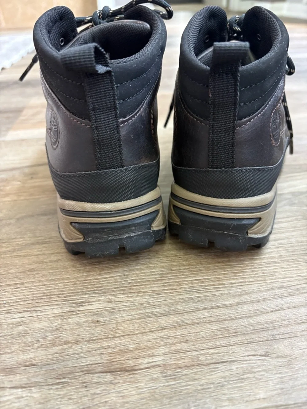 Timberland Brown Kids Outdoor Lace-Up Boots